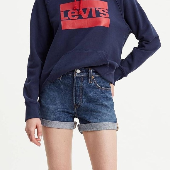 Levi's Pants - Levi's 501 Button Front Jean Shorts - 29" Waist